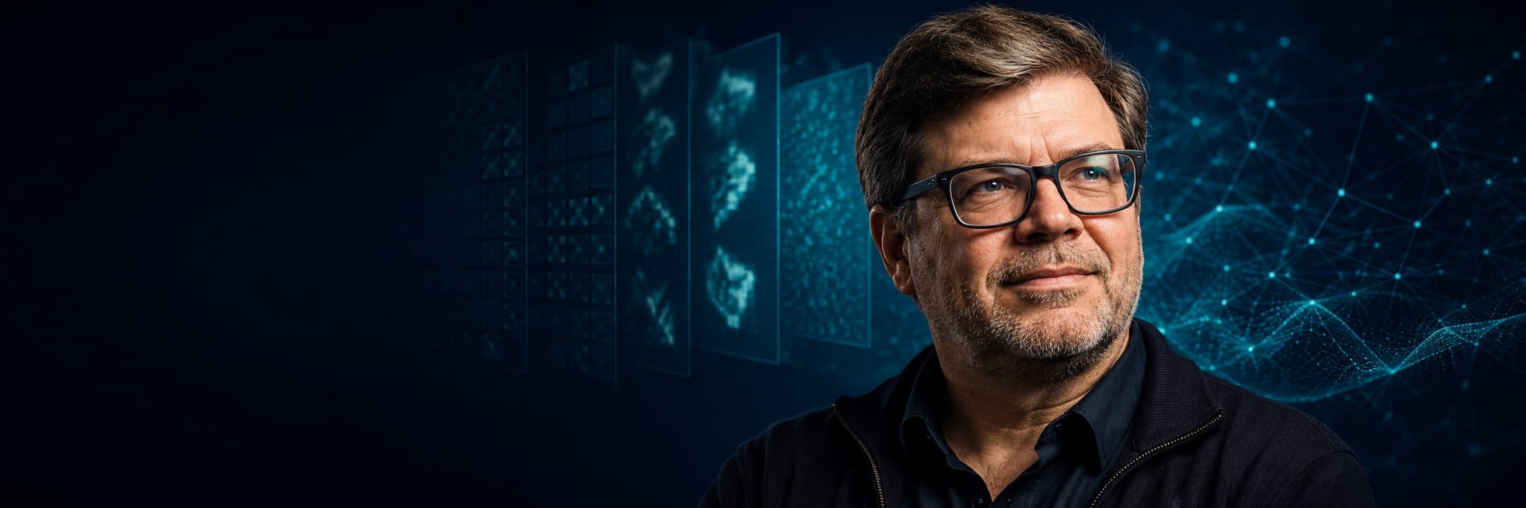 Yann LeCun speaking at an AI conference