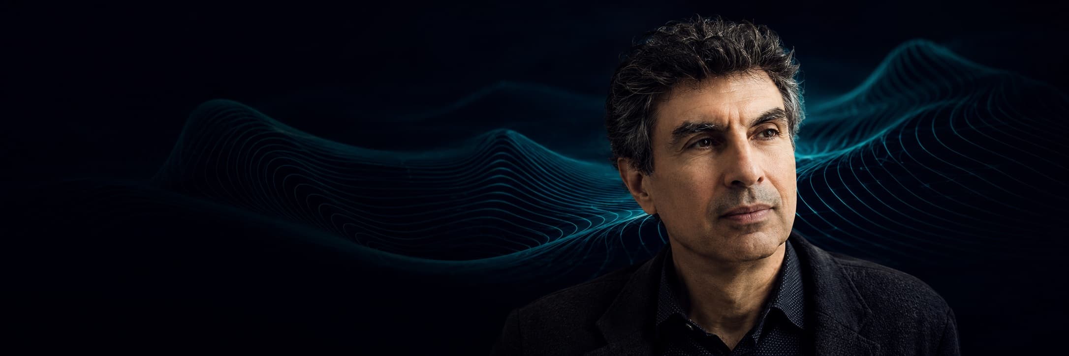 Yoshua Bengio at his lab in Montreal