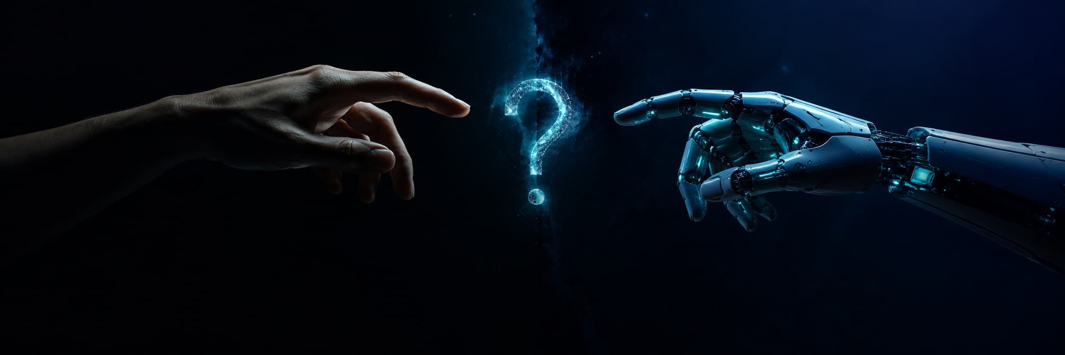 Conceptual illustration of The Turing Test