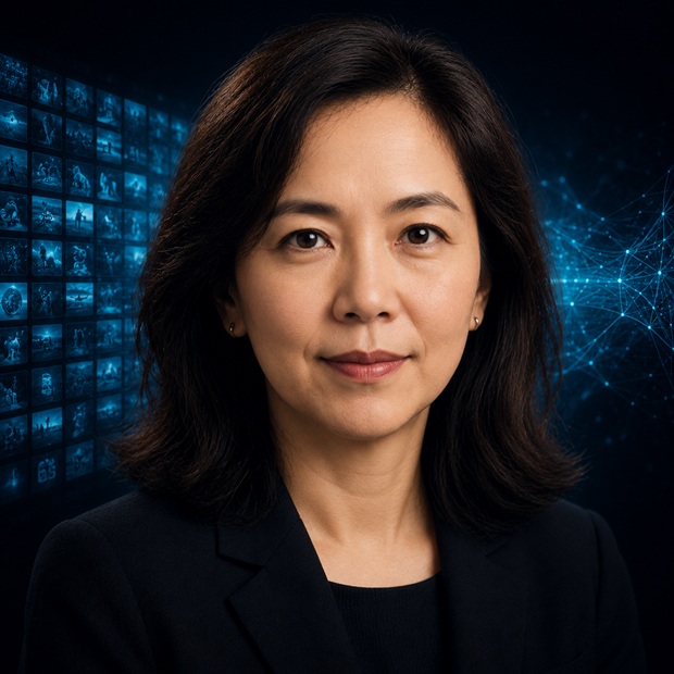 Portrait of Fei-Fei Li